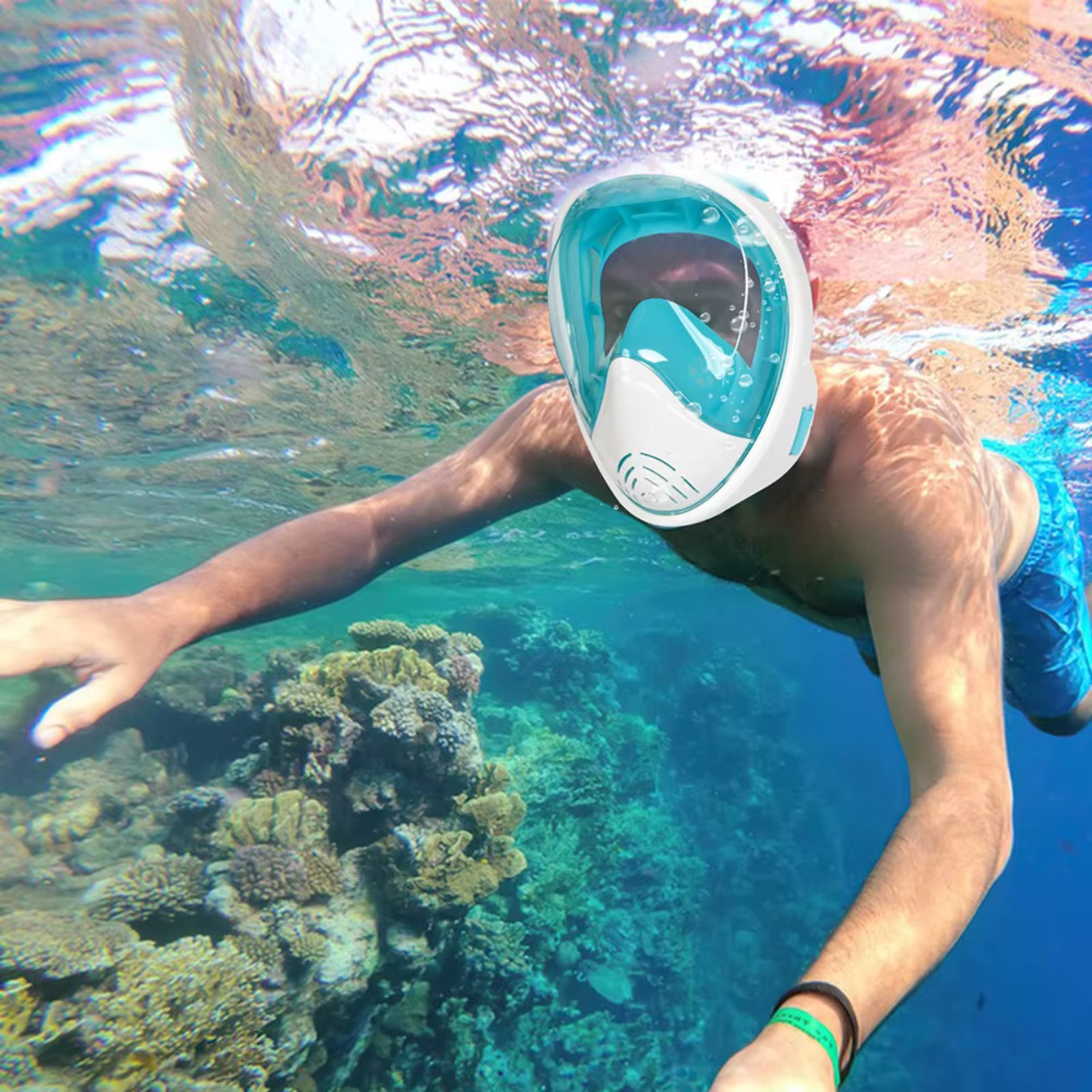 Snorkel Fullface Adulto con soporte GOPRO