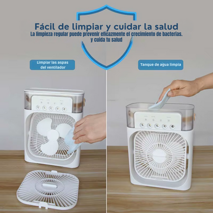 Ventilador Humidificador Aire  2 en 1