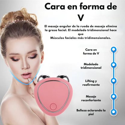 Masajeador Facial Con Microcorriente